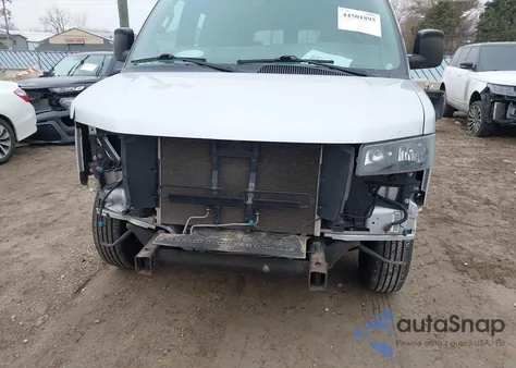 2020 GMC Savana Passenger Rwd 2500 Regular Wheelbase Lt z USA, uszkodzony, nr VIN 1GJW7FFG6L1157763